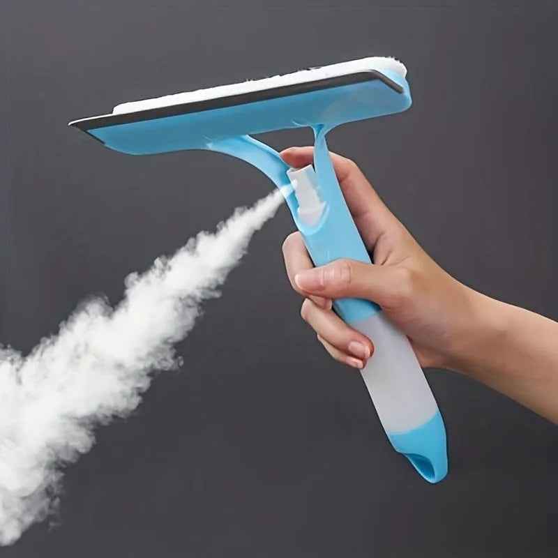 Raclette spray 2-en-1 pour vitres – nettoyage fenêtres sans traces