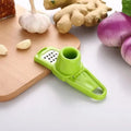 Presse-ail manuel multifonction vert – broyeur compact pour cuisine
