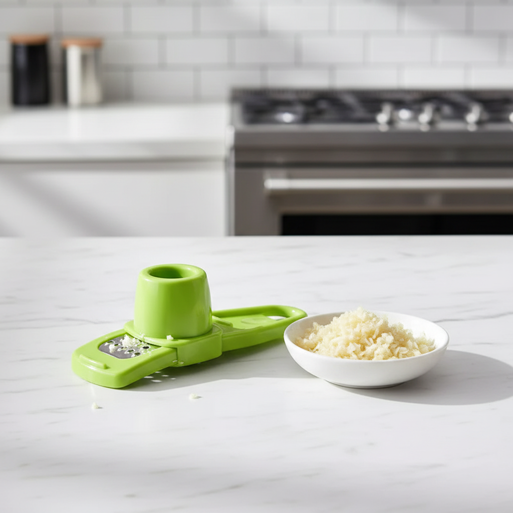 Presse-ail multifonction – accessoire cuisine gain de temps pour préparer les repas
